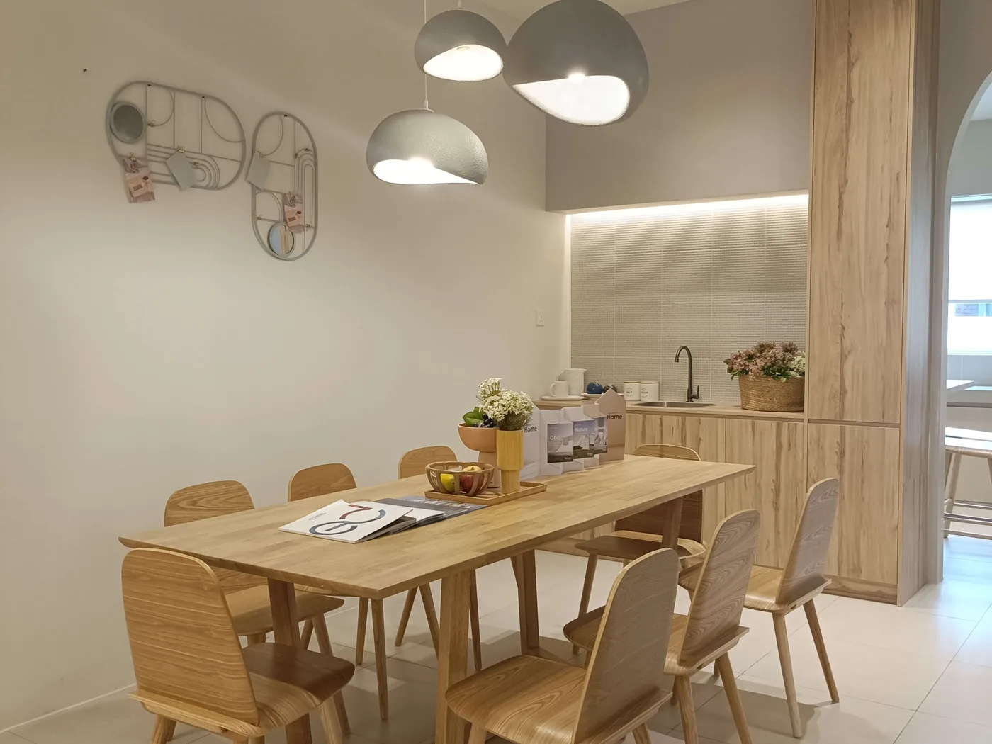 Show unit dining area, Klemeru Ipoh
