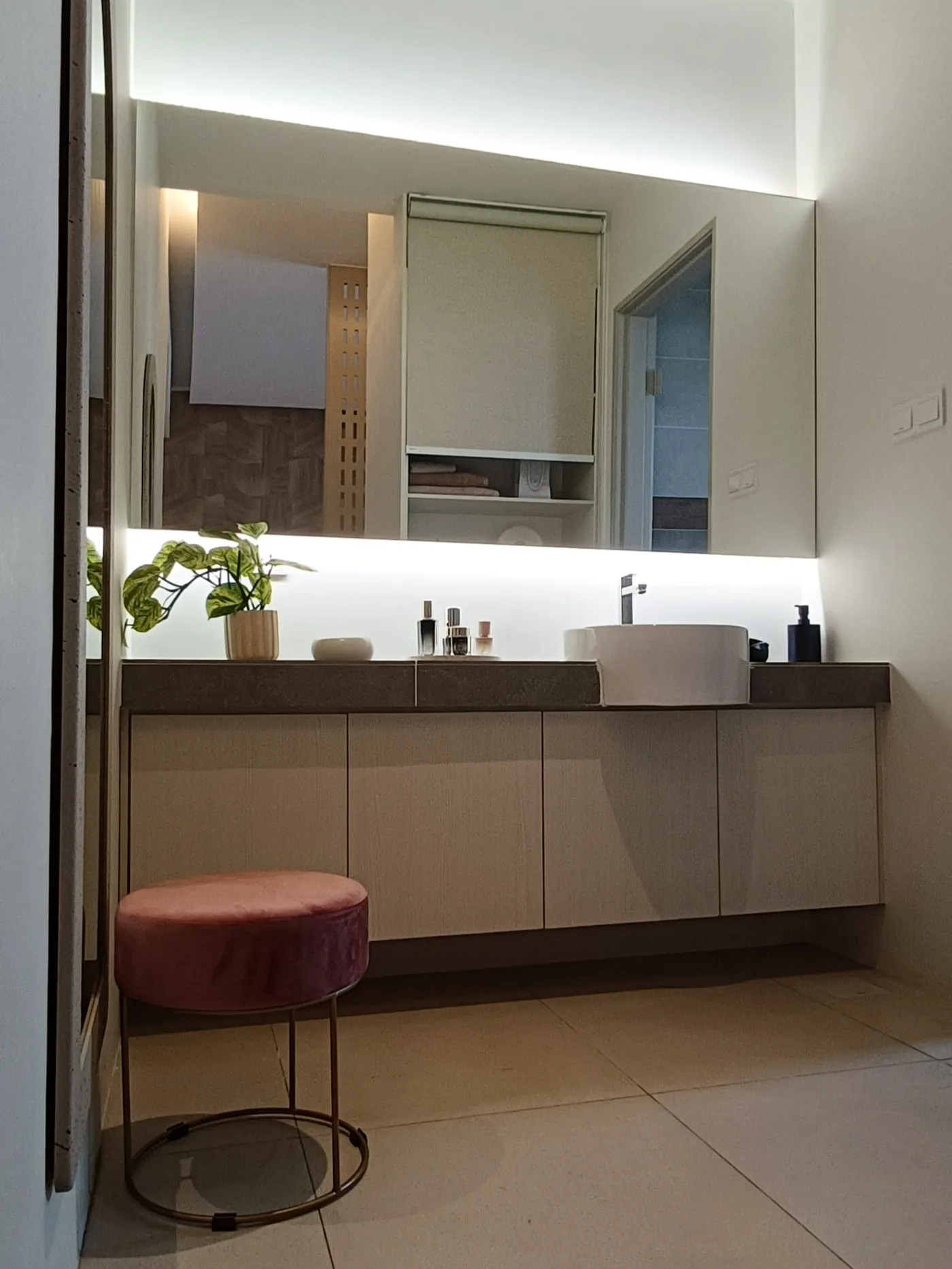 Bathroom in a Klemeru show unit
